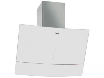 CAMPANA TEKA DECORATIVA VERTICAL 90CM CRISTAL BLANCO LED DVU-590 40491315