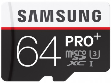 MICRO SDXC PRO PLUS 64GB + ADAPTADOR MB-MD64DA/EU SAMSUNG