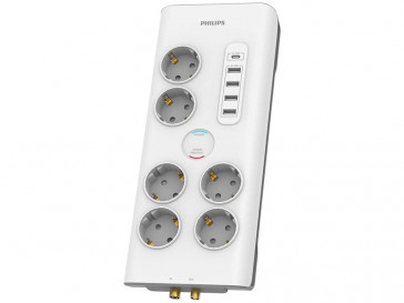 BASE MULTIPLE SCHUKO + USB PHILIPS 99702 EDM