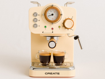 CAFETERA EXPRESS THERA MATT RETRO AMARILLA IKOHS
