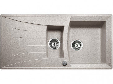 FREGADERO UNIVERSO 60 GT 1 1/2C 1E 41101 BEIGE TEKA