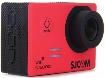CAMARA VIDEO SJ5000 WIFI ROJA SJCAM