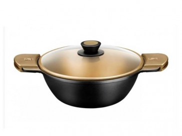 SARTEN TERRA 28 CM WOK INDUCCION BRA