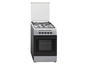 COCINA VITROKITCHEN 4 QUEMADORES ENCIMERA Y HORNO A GAS NATURAL CB55IN INOX