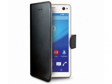 FUNDA WALLET XPERIA C4 WALLY514 (B) CELLY