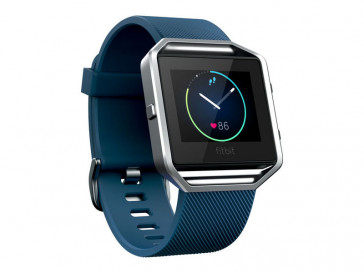 PULSERA ELECTRONICA BLAZE AZUL/PLATA GRANDE FITBIT