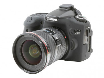 FUNDA SILICONA PARA CANON 70D ECC70D (B) EASYCOVER