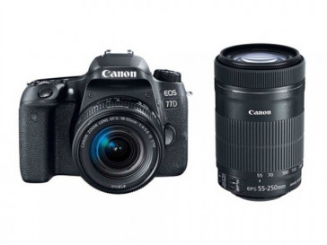 CAMARA REFLEX CANON EOS 77D + EF-S 18/55 F4-5.6 IS STM