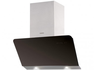 CAMPANA NODOR DECORATIVA PARED 90CM NEGRA LED DALI BLACK 8371