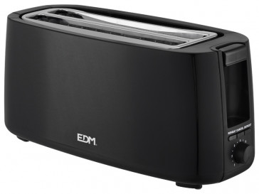 TOSTADORA DOBLE RANURA LARGA BLACK DESIGN 07706 EDM