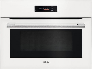 HORNO COMPACTO MULTIFUNCION CON MICROONDAS AEG KMK721880W
