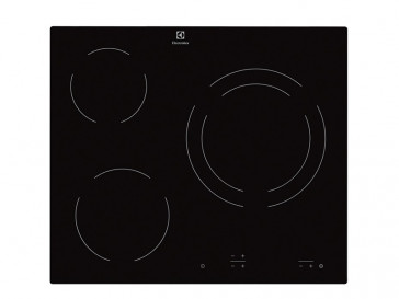 PLACA VITROCERAMICA ELECTROLUX EHF6231IOK 59CM 3 ZONAS DE COCCION SIN MARCO