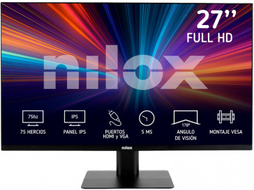 MONITOR ESTANDAR LED FULL HD 27" NILOX NXM27FHD11