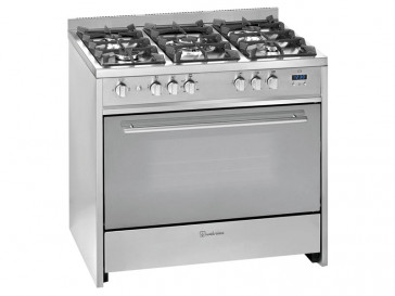 COCINA MEIRELES 5 QUEMADORES ENCIMERA Y HORNO A GAS BUTANO G 910 X