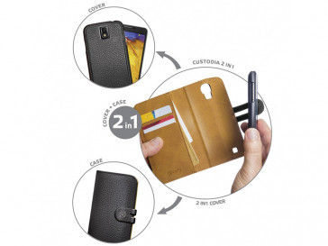 FUNDA WALLET GALAXY NOTE 3 AMBO366BK CELLY