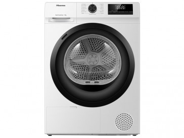 SECADORA HISENSE CON BOMBA DE CALOR 8KG A++ DHQE800BW2