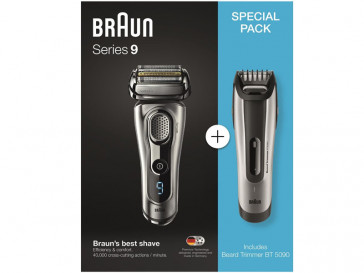 AFEITADORA SERIE 9-9260S + RECORTADORA BT-5090 BRAUN