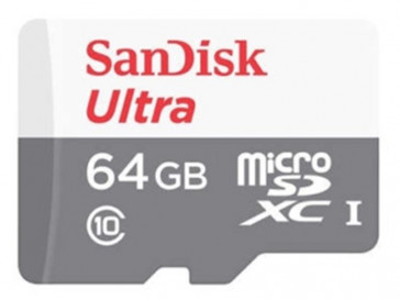 ULTRA MICRO SDXC 64GB CLASE 10 + ADAPTADOR (SDSQUNB-064G-GN3MA) SANDISK