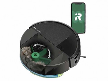 ROBOT ASPIRADOR IROBOT DUSTCOMPACTOR COMBO ASPIRA Y FRIEGA ROOMBA 205 L121040 WIFI