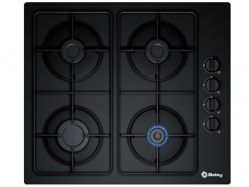 PLACA CRISTAL-GAS BALAY 3ETG464MB GAS BUTANO 60CM 4 QUEMADORES SIN MARCO