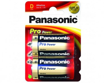 PILAS ALCALINAS 1.5V LR20PP/2BP PANASONIC