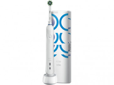 CEPILLO DENTAL ORAL-B PRO 1 750 BLANCO + ESTUCHE MODERN ART BRAUN