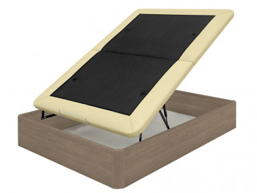 CANAPE LIO GOLD 160X190CM NOGAL TAPA DUAL BRUNETTE