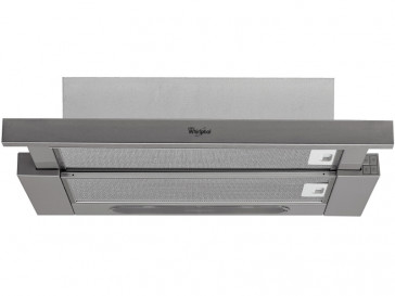 CAMPANA WHIRLPOOL TELESCOPICA 60CM INOX LED AKR7491IX