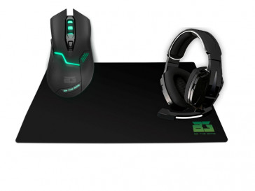 PACK RATON+AURICULAR+ALFOMBRILLA BG-GAMING