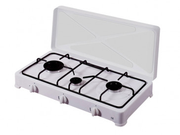HORNILLO VITROKITCHEN 300BB GAS BUTANO 3 QUEMADORES