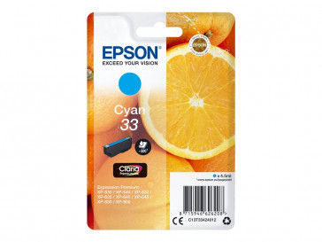 CARTUCHO TINTA CIAN 33 C13T33424012 EPSON