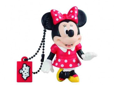 PENDRIVE TRIBE DISNEY MINNIE MOUSE 16GB SILVER HT