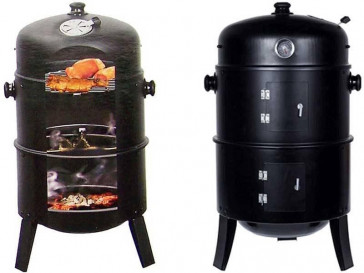 BARBACOA BARRIL PARA AHUMAR NEGRA 73866 EDM