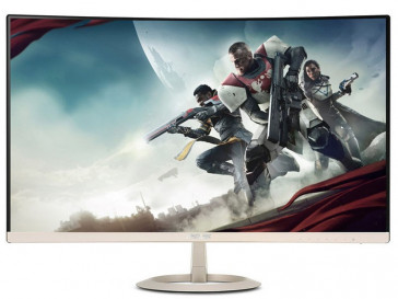 MONITOR EYE CARE CURVO LED FULL HD 27" ASUS VZ27VQ (90LM03E0-B01170)
