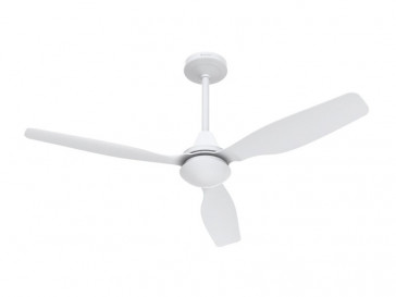 VENTILADOR DE TECHO CON MANDO BLANCO 28W Ø ASPAS 122CM VIRO48T JOHNSON