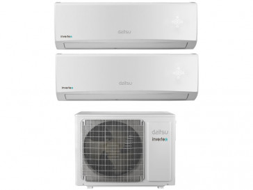 AIRE ACONDICIONADO INVERTER MULTI SPLIT 2X1 ASD-912U11I-DN DAITSU