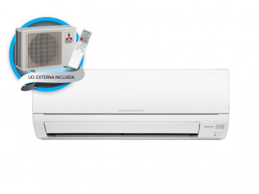 AIRE ACONDICIONADO INVERTER MONO SPLIT 1X1 MSZ-HJ25VA MITSUBISHI