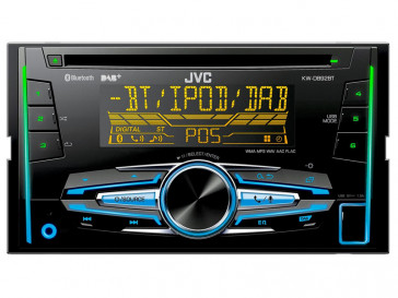 AUTORADIO BLUETOOTH CON ANTENA DAB KW-DB92BT JVC