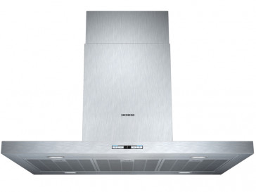 CAMPANA SIEMENS DECORATIVA ISLA 90CM ACERO LED LF98BB542