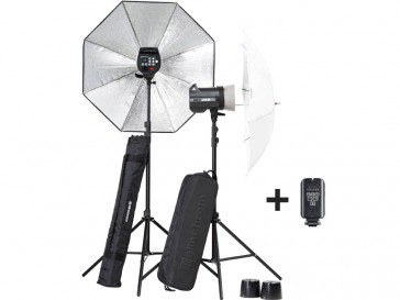 SET BRX 250/250 UMBRELLA TO GO ELINCHROM