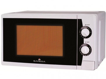MICROONDAS LIBRE INSTALACION SAREBA 20L 700W BLANCO CON GRILL MI-SRB2011BG