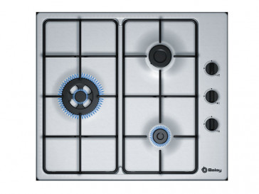 PLACA DE COCINA BALAY 3ETX463MB GAS BUTANO 60CM 3 QUEMADORES