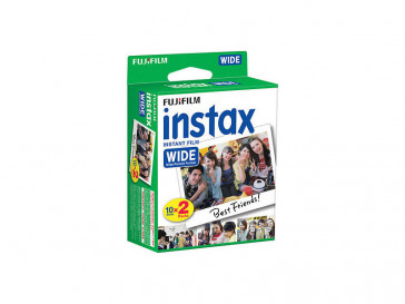 PACK 2X10 PELICULAS INSTAX WIDE GLOSSY 106844 FUJIFILM