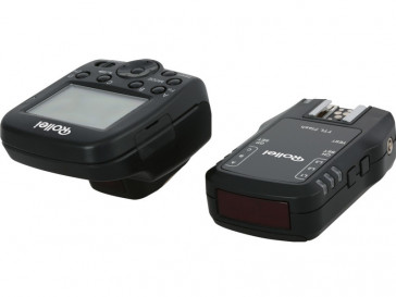KIT RADIOFRECUENCIA TRIGGER RECEPTOR + TRANSMISOR DUAL MODE CANON/NIKON 28002 ROLLEI