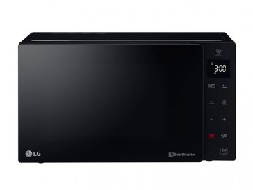 MICROONDAS LIBRE INSTALACION LG 25L 1000W NEGRO CON GRILL MH6535GDS