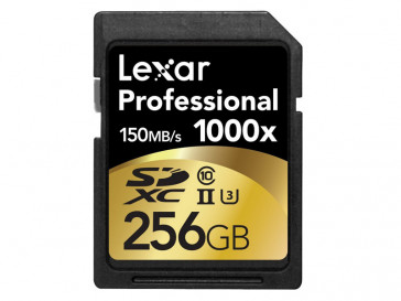 SDXC 256GB 1000X UHS-II LSD256CRBEU1000 LEXAR