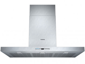 CAMPANA SIEMENS DECORATIVA PARED 90CM INOX LED LC91BC552