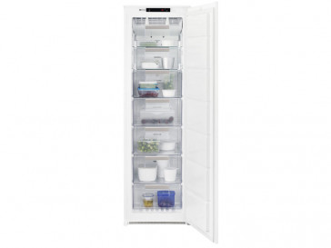 CONGELADOR VERTICAL ELECTROLUX 1 PUERTA INTEGRABLE NO FROST 204 LITROS F LUT6NF18S