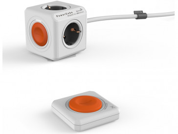 POWERCUBE EXTENDED REMOTE + SET CABLE + MANDO TYPE F BLANCO 1512 ALLOCACOC