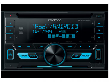 RECEPTOR CD 2DIN USB DPX-3000U (BL) KENWOOD